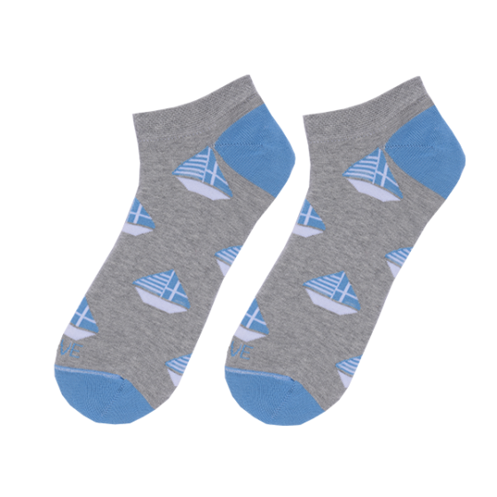 Men's socks LOVES0018 Grey