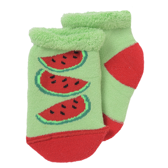 Βρεφικές Κάλτσες Καρπούζι Φέτα LOVES0031 Green