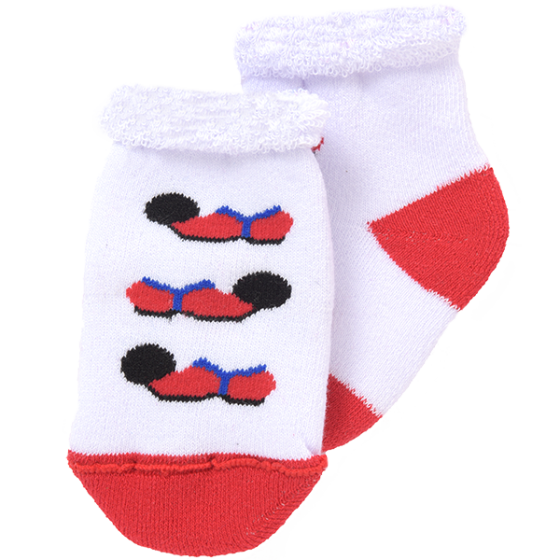 Baby socks LOVES0043 Red