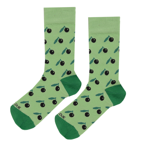 Women's Socks LOVES0070 Olive