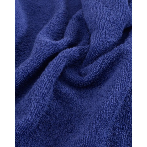 Βαμβακερή Πετσέτα με Κρόσσια Dawn 450gsm σε 3 Αποχρώσεις Χειρός | 30x50cm Μπλε Σκούρο