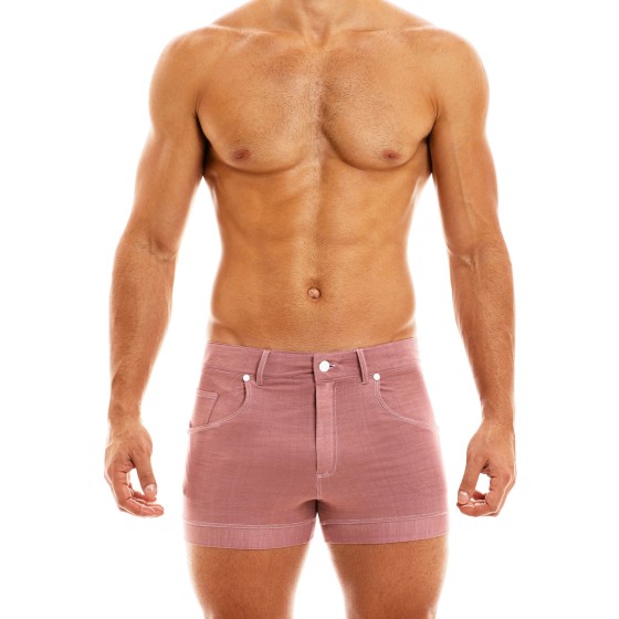 Men's shorts 05061 dusty pink