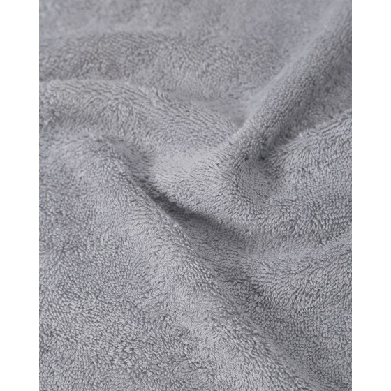 Βαμβακερή Πετσέτα Charlotte Μπάνιου | 65x135cm Ανθρακί
