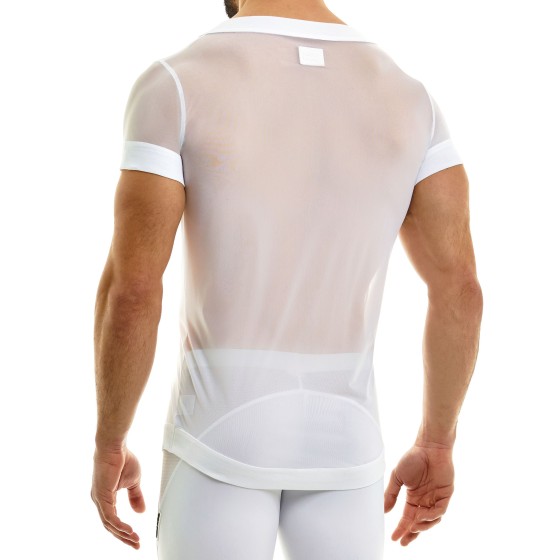 Men's muslin t-shirt 09341 white