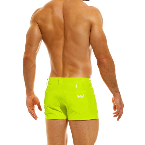 Men's shorts 08062 yellow neon
