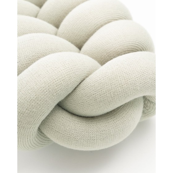 Μαξιλάρι Διακόσμησης Πλεξούδα Crochet 28x44x13cm σε 6 Αποχρώσεις One Size (28x44x13cm) Βεραμάν