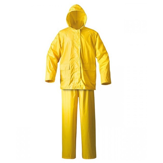 Κίτρινο Αδιάβροχο Κοστούμι Industrial σε 5 Διαστάσεις X Large Κίτρινο
