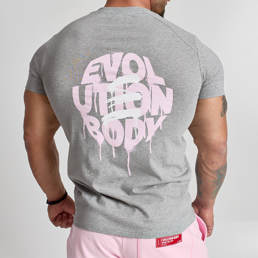 T-shirt Evolution Body Γκρι 2510GREY
