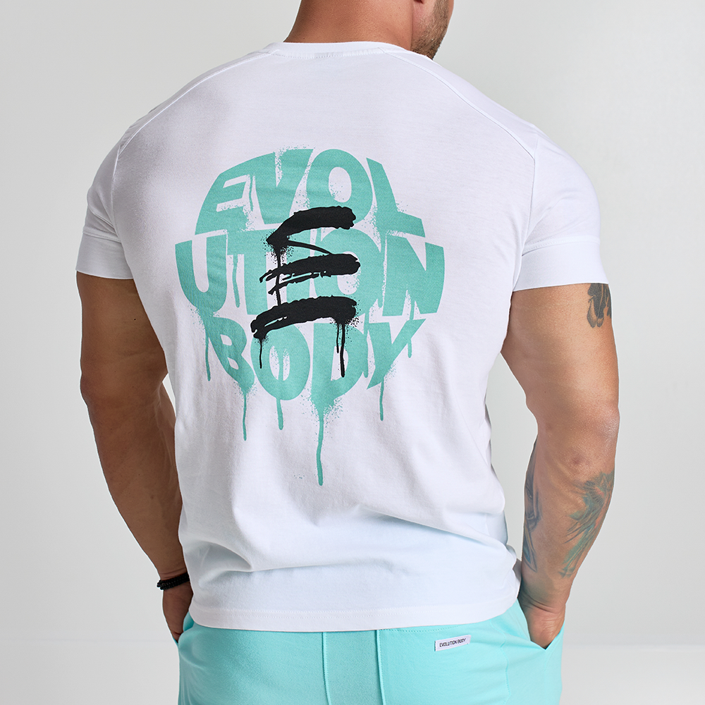 T-shirt Evolution Body Λευκό 2510WHITE