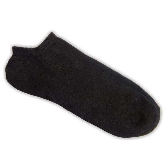 Αρωματικές ανδρικές κοφτές βαμβακερές κάλτσες μαύρες