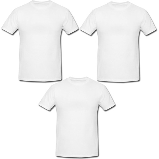 Men's t-shirt 3 Pack White 1042W3