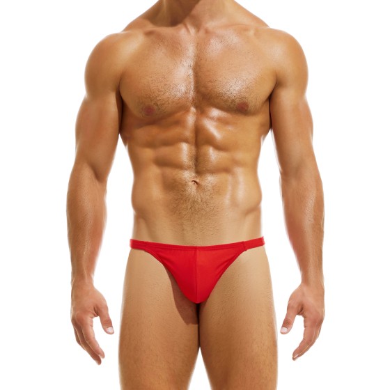 Men's swim thongs HS2211 red