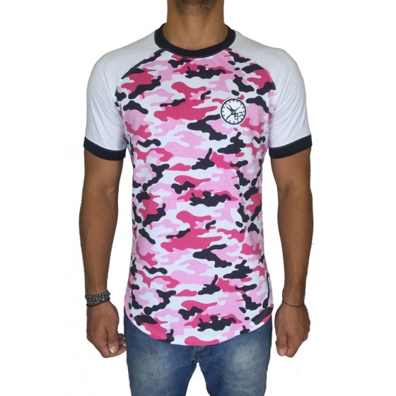 Men's t-shirt Pink Camo