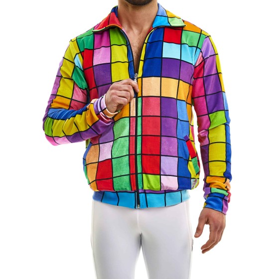 Men's jacket multicollor 08352 multi