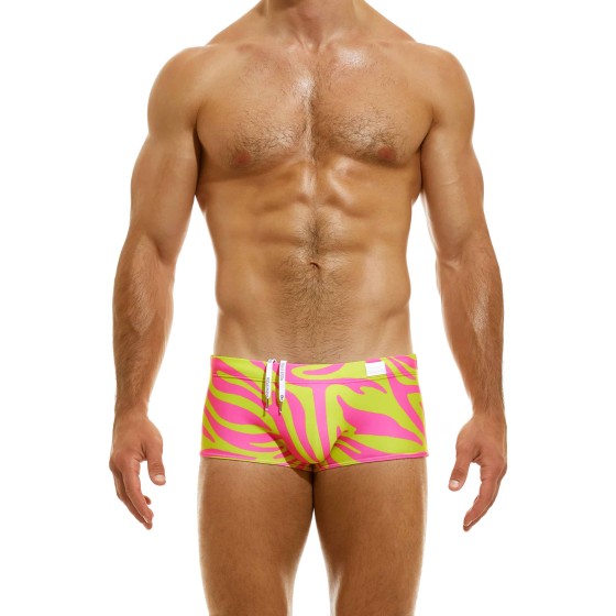 Men's swimwear boxer DS2321 yellow neon