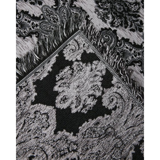 Ριχτάρι Σενίλ Dama Διθέσιος (180x240cm) Μαύρο