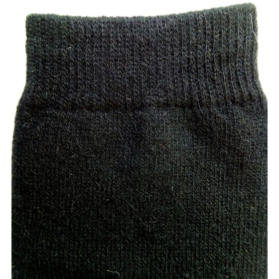 Woman socks wool black 1002