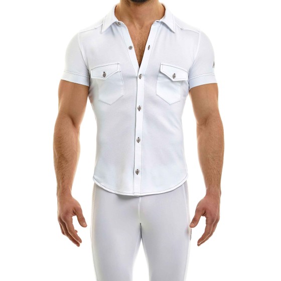 Men's shirt 05041 white