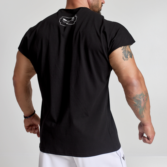 Κοντομάνικη μπλούζα Evolution Body Μαύρη 2519BLACK