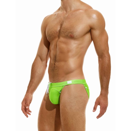 Men's swimwear tanga AS2312 green neon