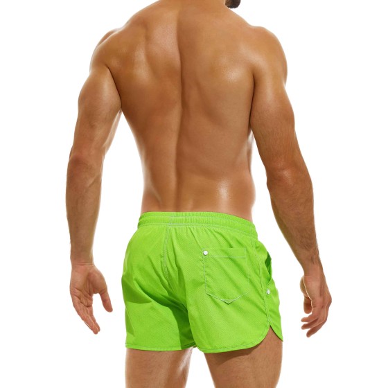 Ανδρικό μαγιό jogging cut shorts πράσινο AS2332 green neon