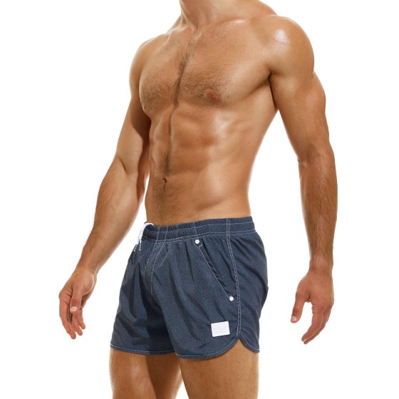 Ανδρικό μαγιό jogging cut shorts AS2332 marine