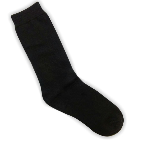 Μάλλινες ανδρικές κάλτσες μαύρες D14