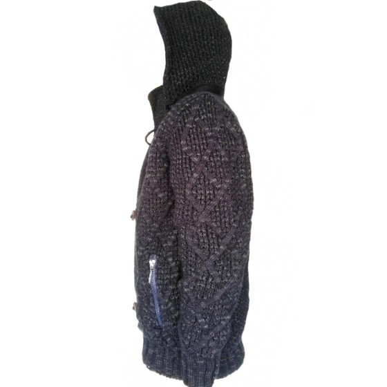 Men's knitted cardigan OSAM03