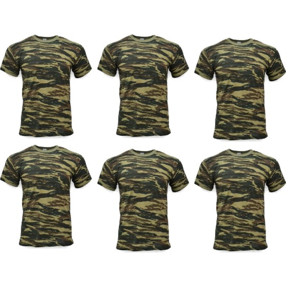 Men's t-shirt army 6 pack