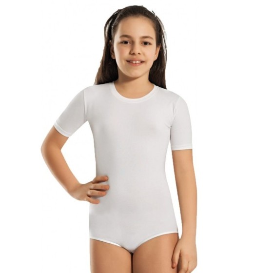 Children's Bodysuit short sleeve white Nam476white
