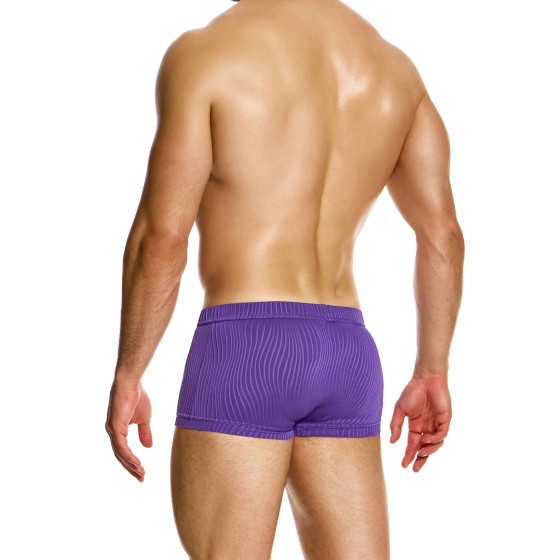 Curved boxer 21321 purple