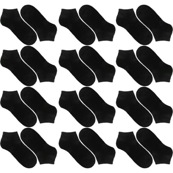 Men's Socks 12 pack black...