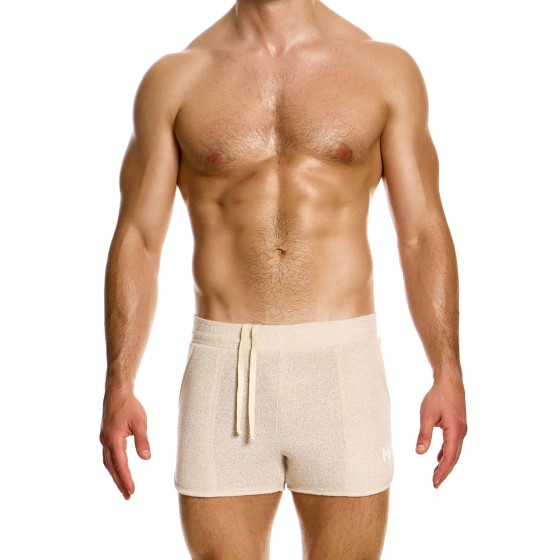Purled Men's Shorts 24361 ivory