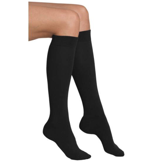 Γυναικείες κάλτσες ελαφράς συμπίεσης μαύρες Far Infrared 90110BLK2