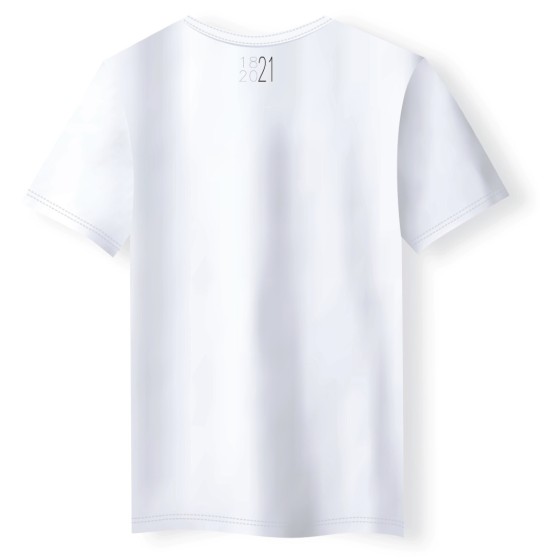 Mens t-shirt white "FOOT" FOOT2021WH
