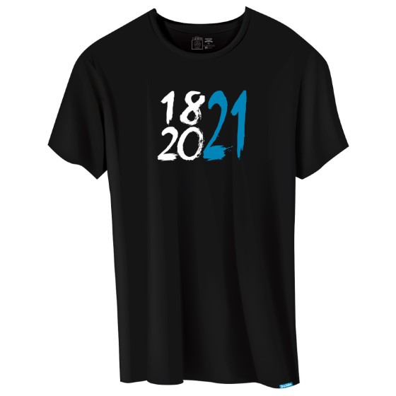 Ανδρικό t-shirt 1821 "1821" μαύρο BOLD2021BLK