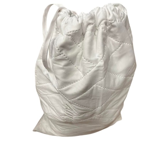 Microsilk Σάκος Απλύτων με Κέντημα Laundry Bag Nomas 30x50cm Άσπρο