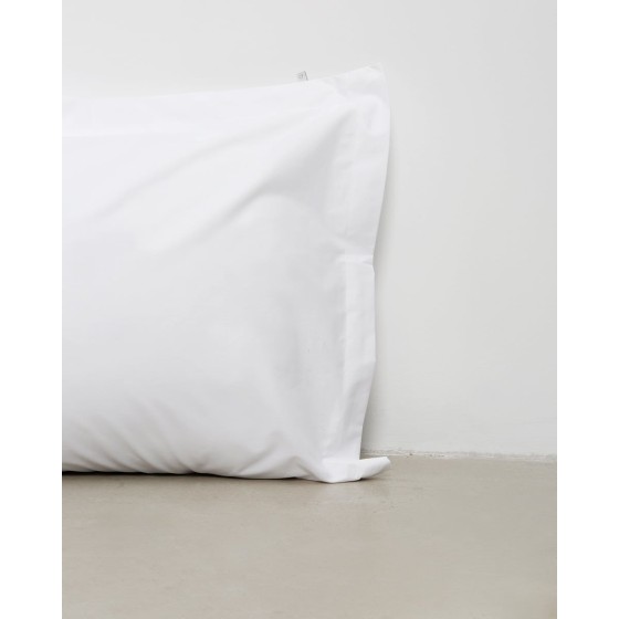 Λευκή Oxford Ξενοδοχειακή Μαξιλαροθήκη Bungalow 52x72+5cm 52x72 5cm Άσπρο