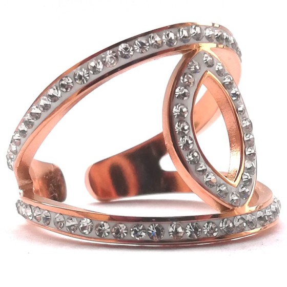 Γυναικείο δακτυλίδι με στρας 32025.Α