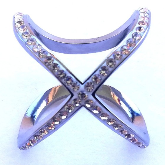 Γυναικείο δακτυλίδι με στρας 32025.G