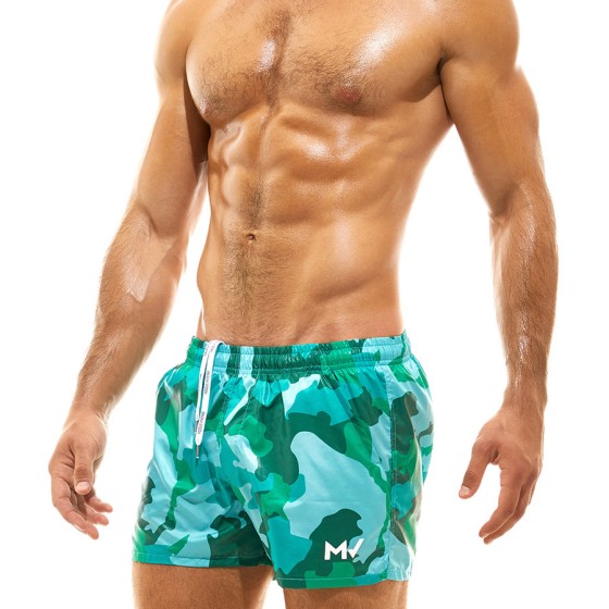 Ανδρικό μαγιό shorts πράσινο GS2132camogreen