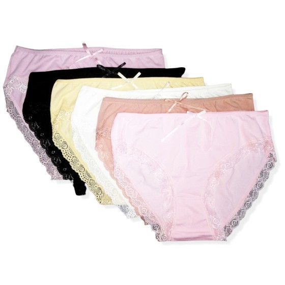 6 Pcs/set Woman Underwear Sexy Briefs Ν1009