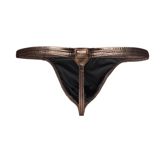 Men's leather legacy thong 13116 rose gold