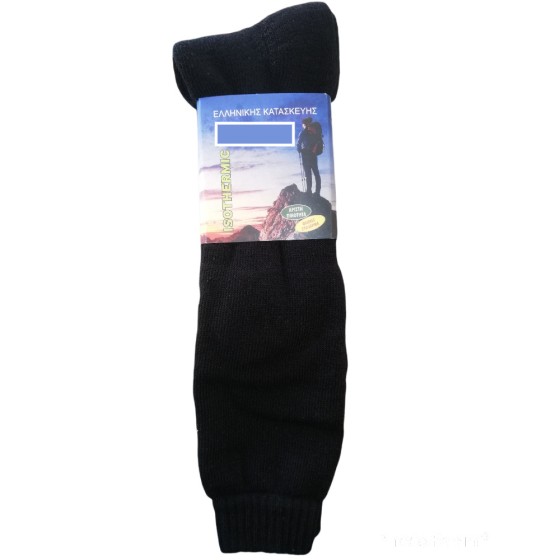 Ανδρική ισοθερμική κάλτσα μαύρο χρώμα Α120 FashionGR