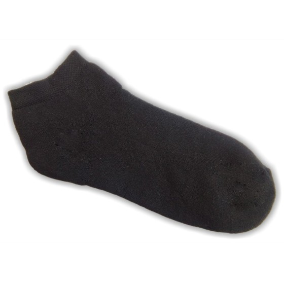 Πετσετέ αρωματικές ανδρικές κάλτσες κοφτές μαύρες