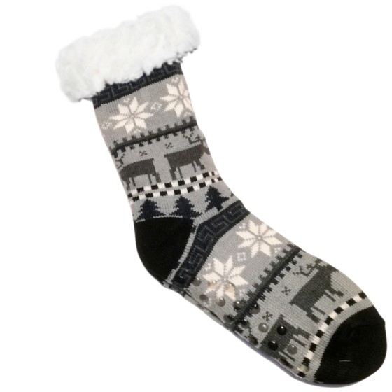 Men's thermal socks antibacterial 4043WGREY