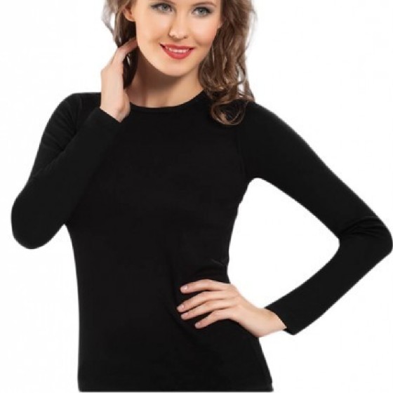 Woman isothermal blouse black 271