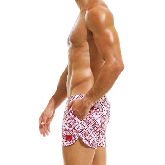 Men's swimwear shorts CS2231 wine