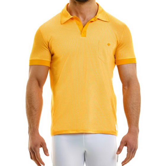 Men's polo shirt 02241 yellow